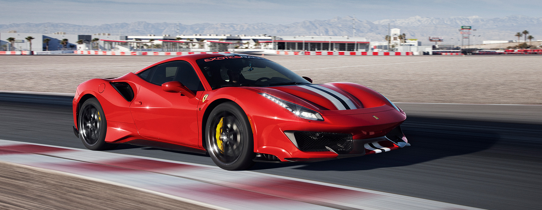 Drive a Ferrari Supercar on a Professional Racetrack with Exotics Racing